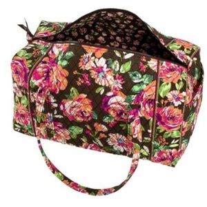 English Rose Vera Bradley Duffle Bag